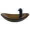 Novatto BABBUCCIA Glass Vessel Bathroom Sink Set, Oil Rubbed Bronze NSFC-324T057ORB - alternate 3